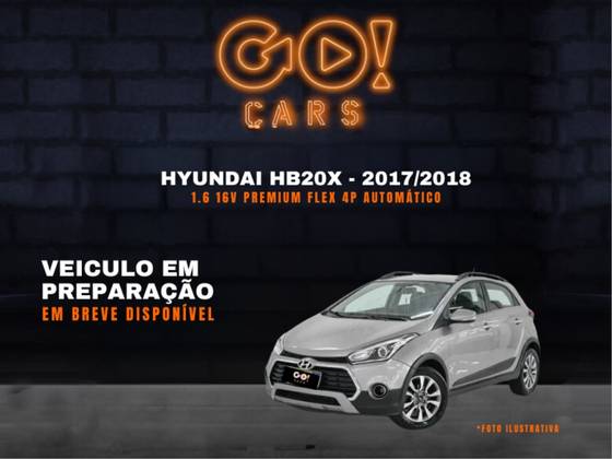 HYUNDAI HB20X 1.6 16V PREMIUM FLEX 4P AUTOMÁTICO HYUNDAI HB20X 1.6 16V PREMIUM FLEX 4P AUTOMÁTICO